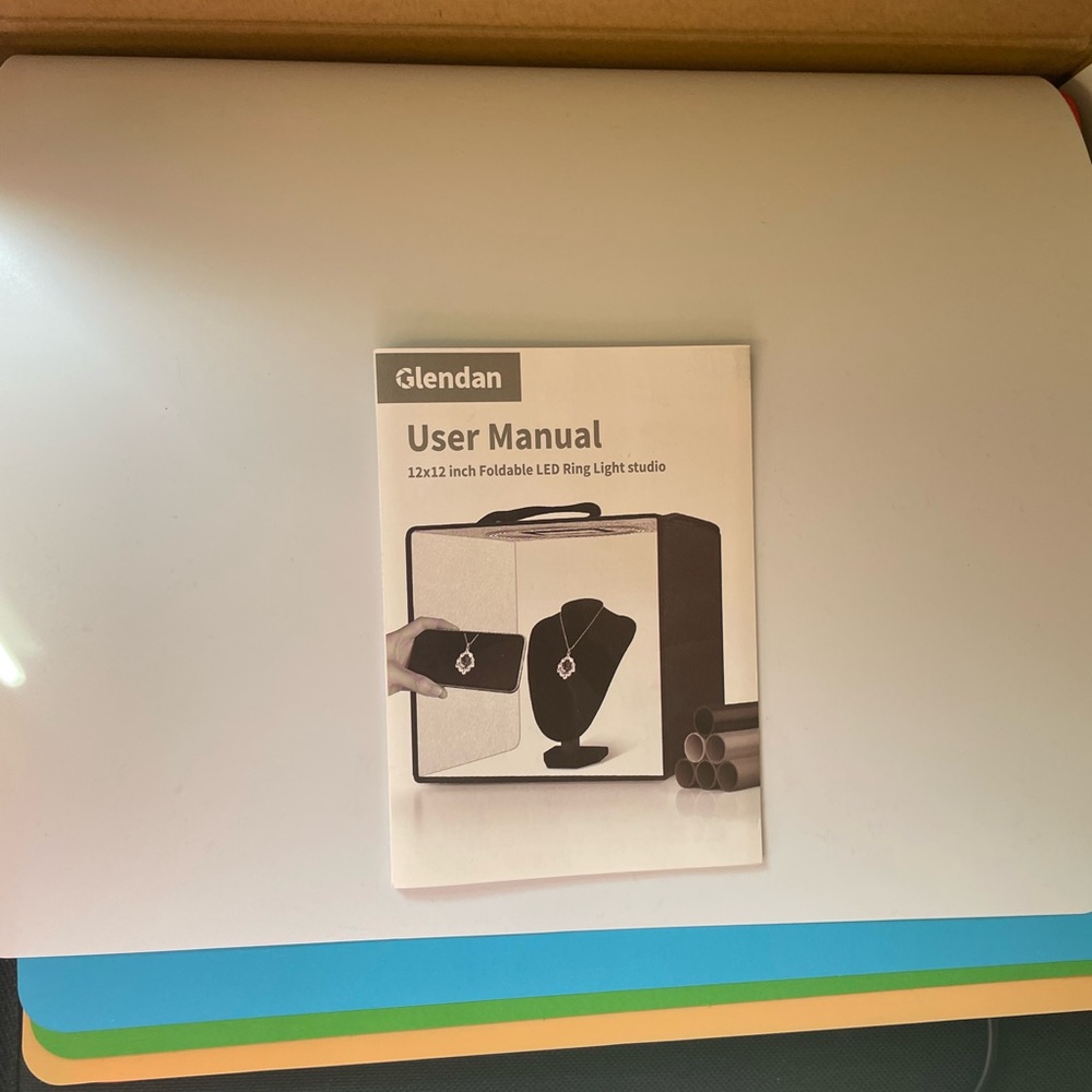 Glendan 12 x 12 inch Foldable Photo Studio